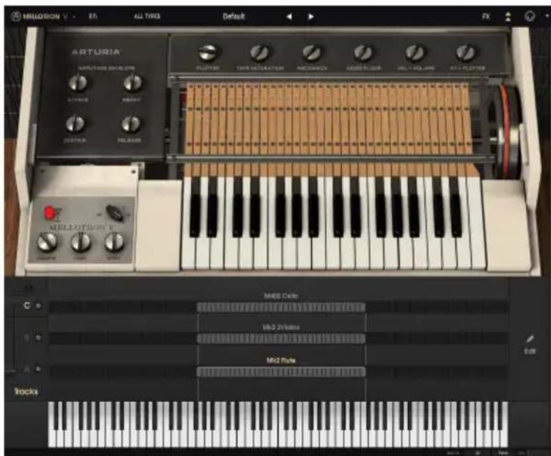 Arturia Mellotron V - L'utilisation du Mellotron à notre époque est-elle sensée ? - 1