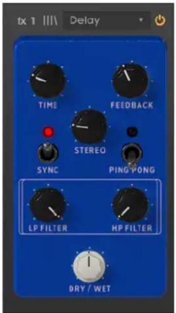 Arturia Mellotron V - Delay - 1