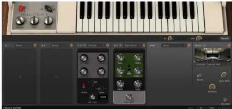 Arturia Mellotron V - Utiliser les effets - 1