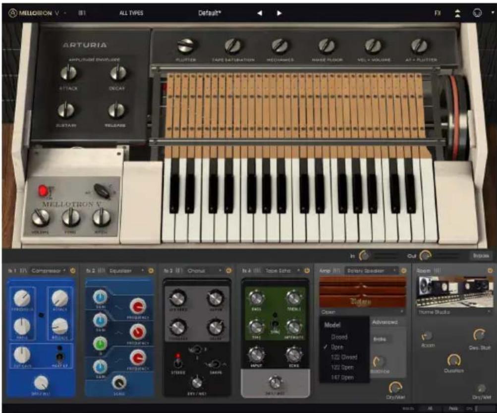 Arturia Mellotron V - 7.2.13.2.End (point final de la boucle) - 1