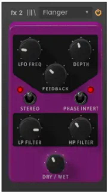 Arturia Mellotron V - Flanger - 1