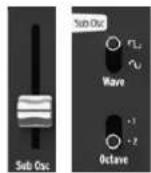 Arturia Minibrute Special Edition - Sous-oscillateur (Sub Osc) - 1
