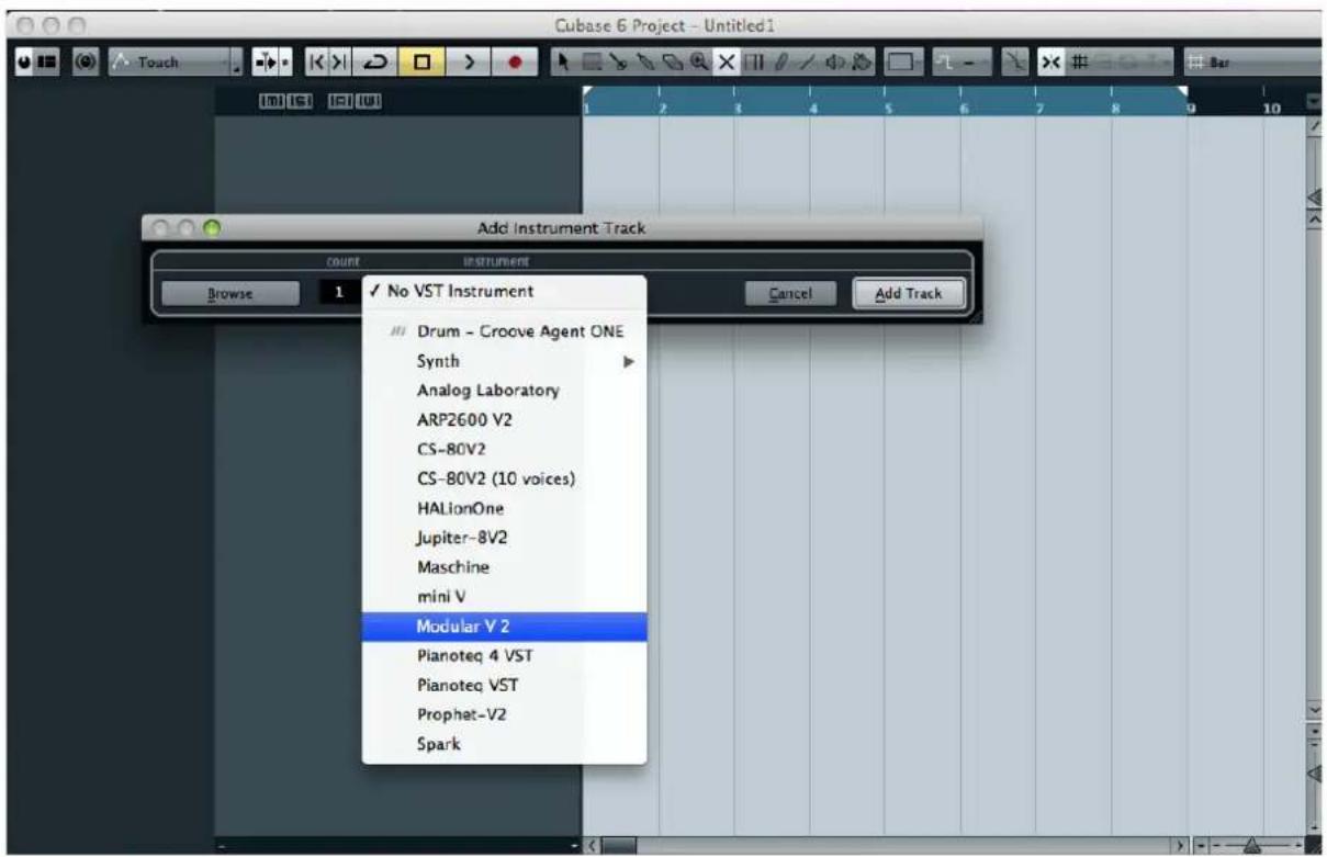 Arturia Modular V - Utilisation de l'instrument en mode VST - 2