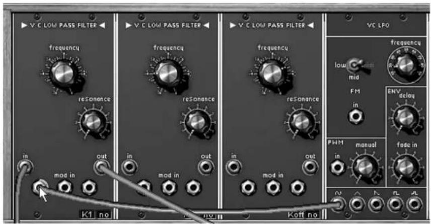 Arturia Modular V - Patch simple n°2 - 1