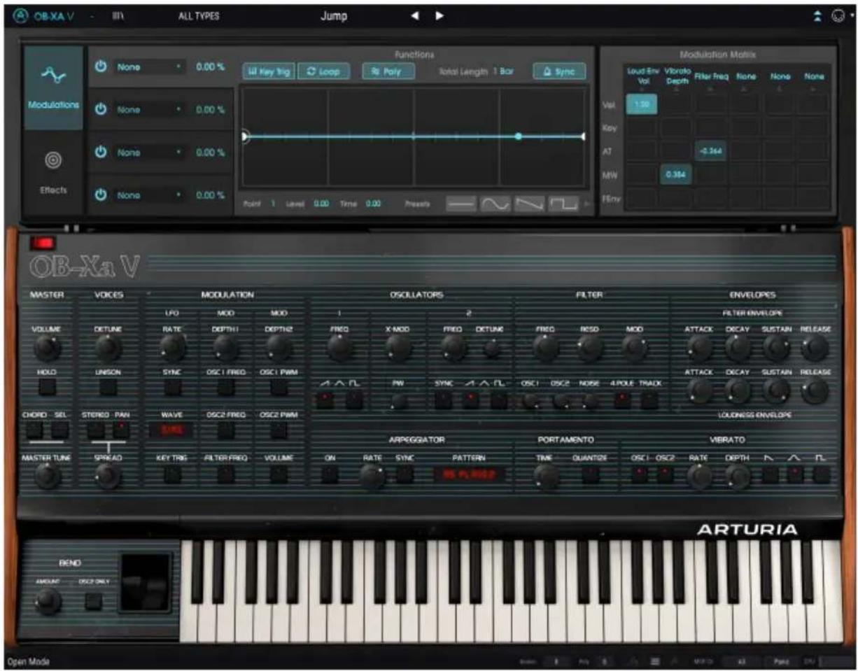 Arturia OBXA V - Présentation - 1
