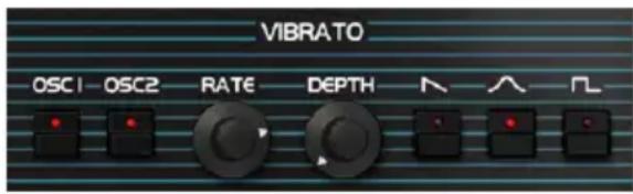 Arturia OBXA V - Section Vibrato - 1