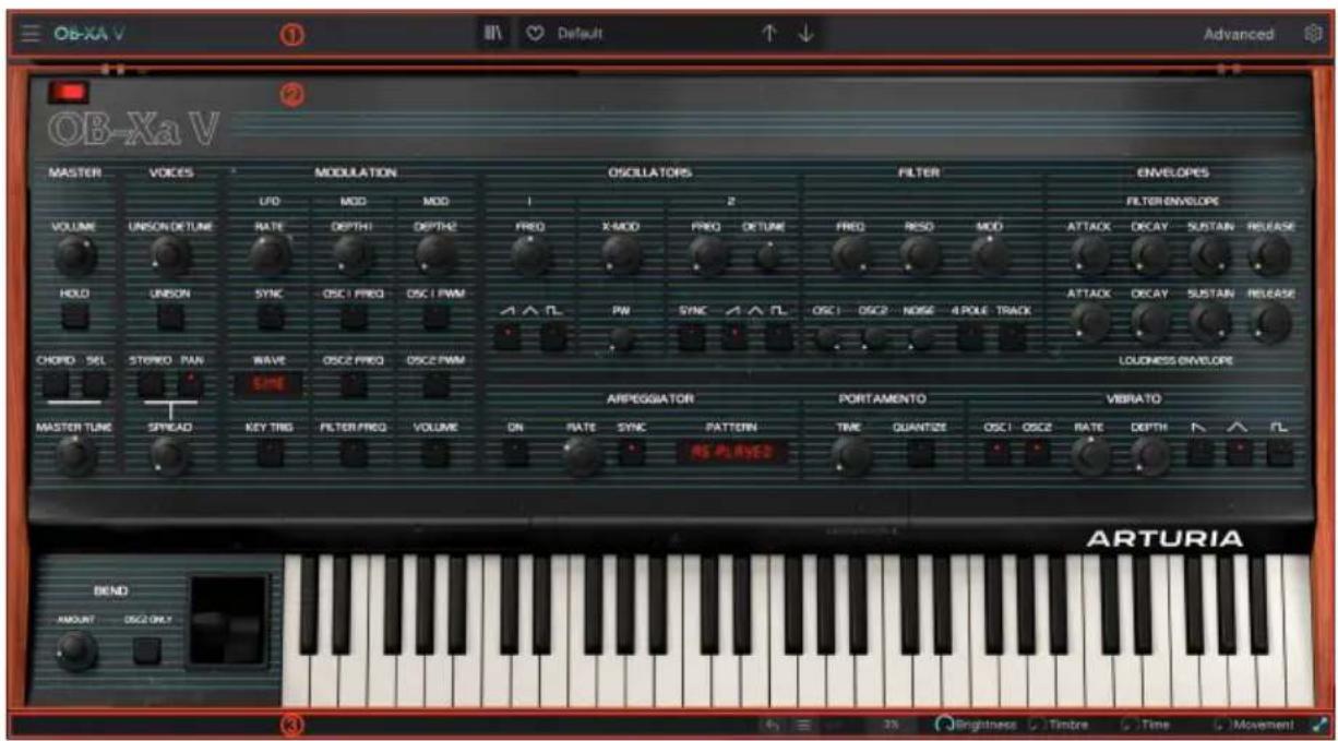 Arturia OBXA V - Présentation exhaustive - 1