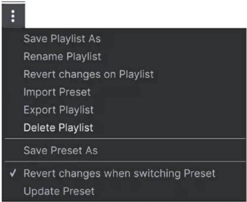 Arturia OBXA V - Gestion des playlists - 1