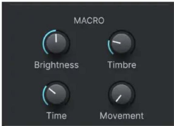 Arturia OBXA V - Potentiomètres Macro - 1