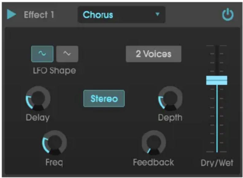 Arturia OBXA V - Chorus - 2