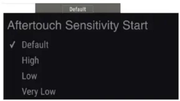 Arturia Polybrute Connect - Sensitivity - 1