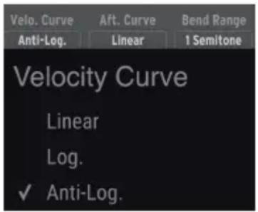 Arturia Polybrute Connect - Velocity Curve - 1