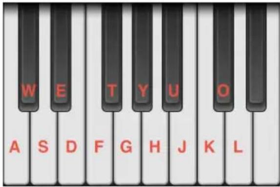 Arturia Polybrute Connect - Jouer sur le clavier de 1'ordinateur - 1