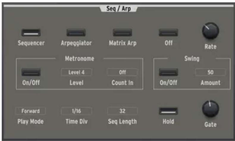 Arturia Polybrute Connect - Séquenceur et Arpégiateur - 1