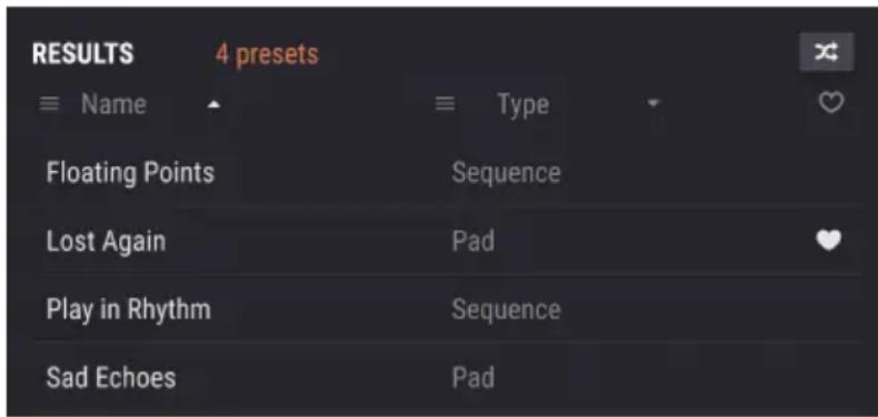 Arturia Polybrute Connect - Results Pane - 1