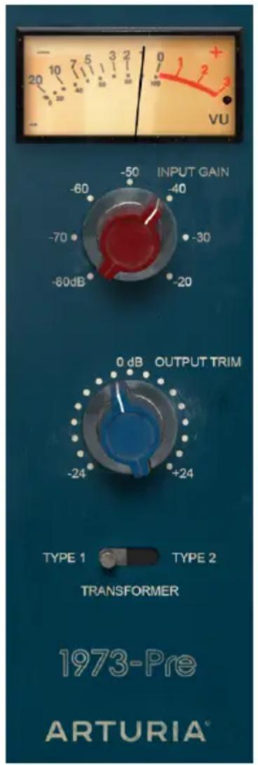Arturia Pre 1973 - Single Channel: préampli et sortie - 1