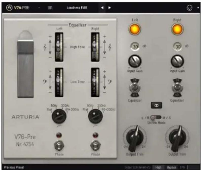Arturia Pre V76 - Demarrage rapide : un patch de base - 1