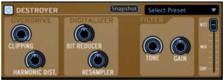 Arturia Spark Dubstep - Les effets d'instrument - 12