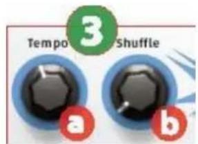 Arturia Spark Dubstep - La zone Tempo / Shuffle - 1