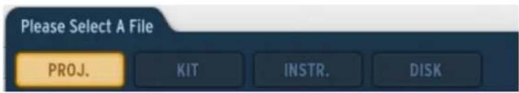 Arturia Spark Dubstep - L'interface du browser - 1