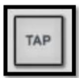 Arturia Spark Dubstep - le bouton Tap - 1