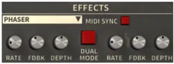Arturia Solina V - Phaser - 1