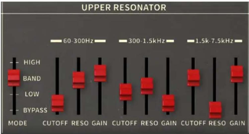 Arturia Solina V - Bass section : contrôles de filtres et d'enveloppes - 5