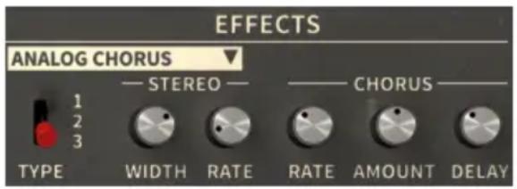 Arturia Solina V - Phaser - 3