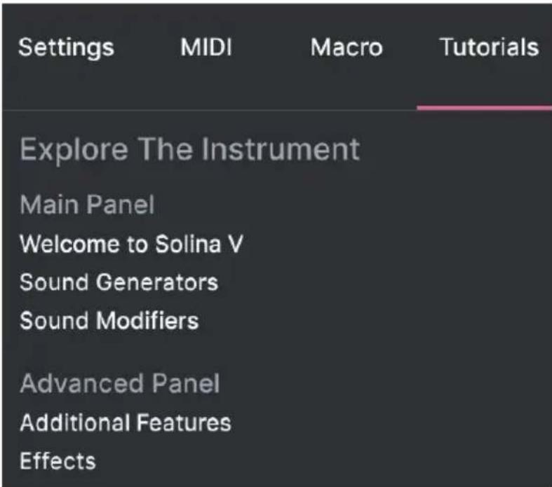 Arturia Solina V - Courbes des macros - 3