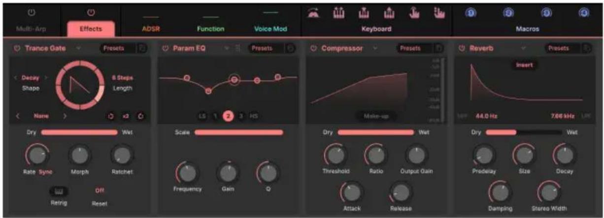 Arturia Sem V - EFFECTS - 1