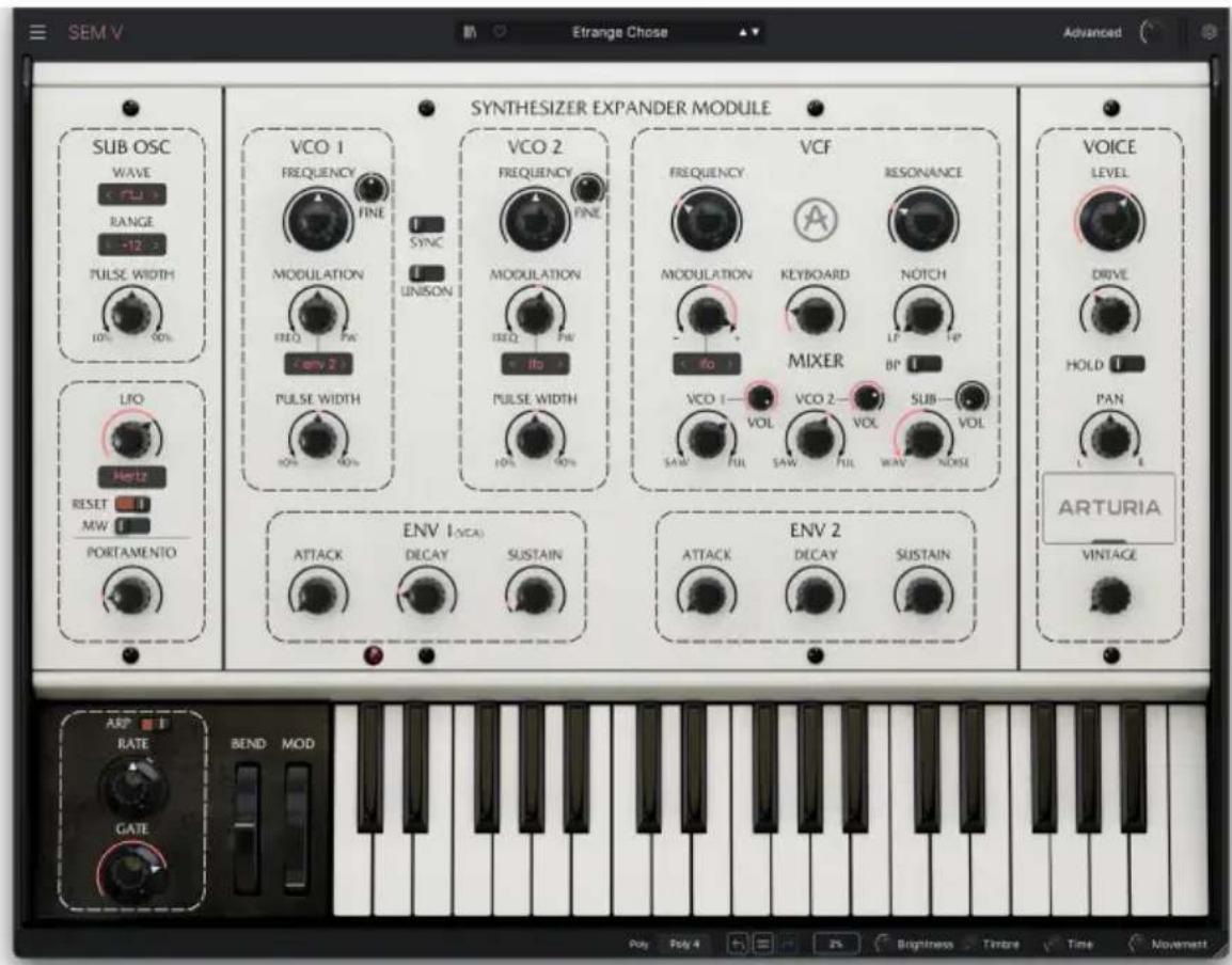 Arturia Sem V - SEMVへおうこ! - 1