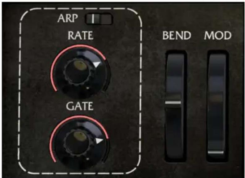 Arturia Sem V - Multi-Arp controls - Multi-Arpのバラメーた一 - 1