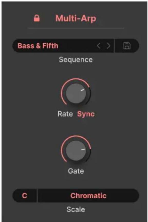 Arturia Sem V - Multi-Arpの格ロ一ル設定 - 1