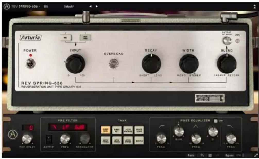 Arturia REV Spring636 - Où les réverbs à ressort furent-elles utilisées ? - 1