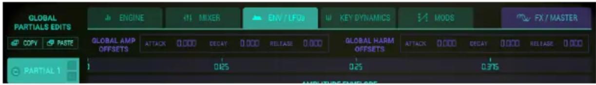 Arturia Synclavier V - ENV/LFOs (Enveloppes et LFO) - 3