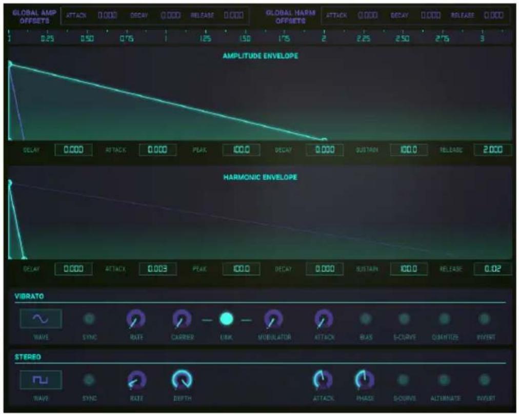Arturia Synclavier V - ENV/LFOs (Enveloppes et LFO) - 1