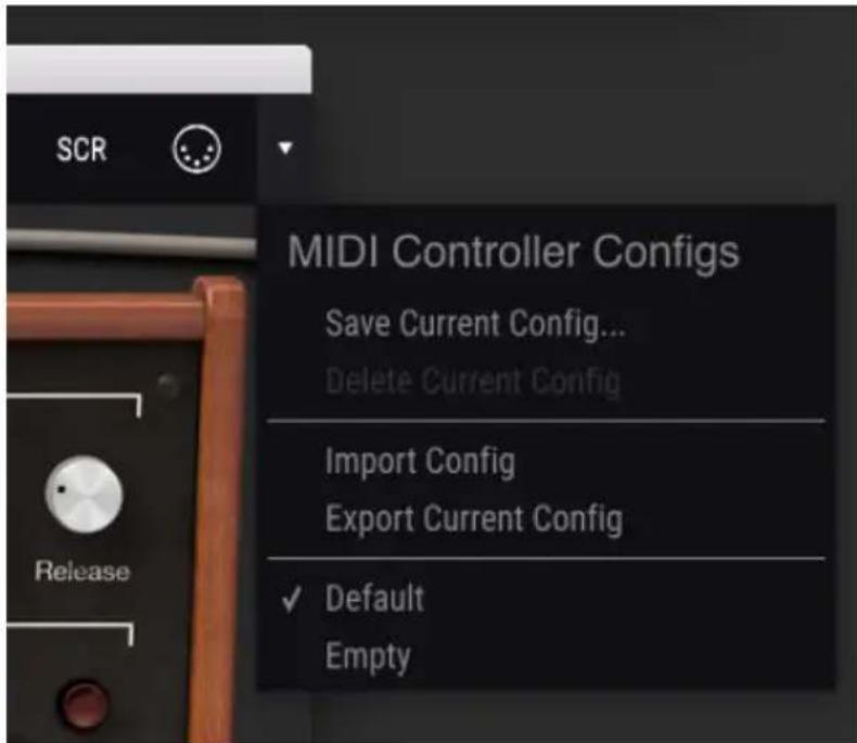 Arturia Synclavier V - MIDI Controller Configs (Configurations) - 1