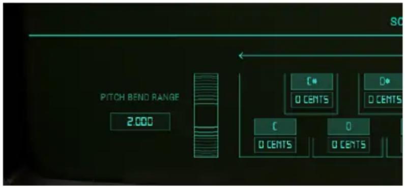 Arturia Synclavier V - Pitch bend range - 1
