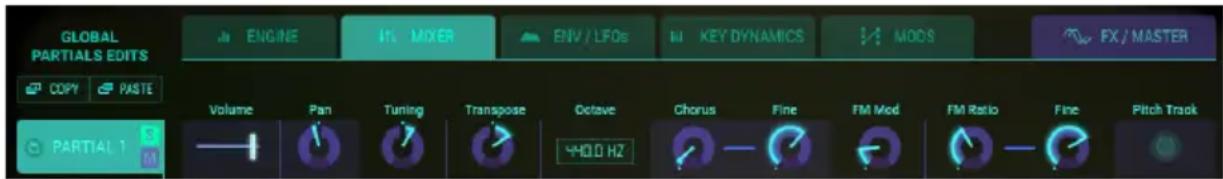 Arturia Synclavier V - MIXER - 3