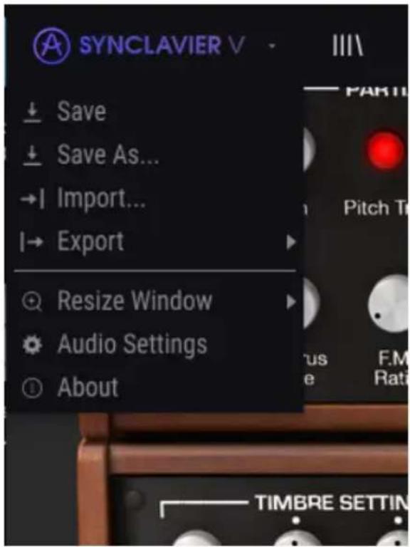 Arturia Synclavier V - Save As... - 1