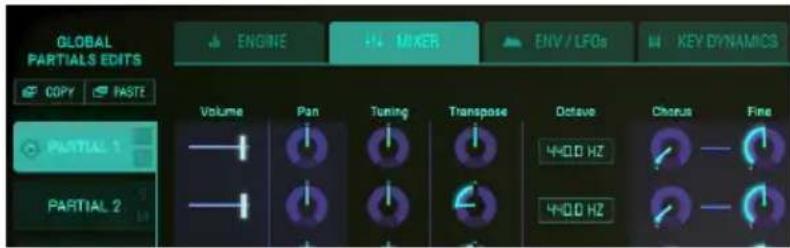 Arturia Synclavier V - MIXER - 1