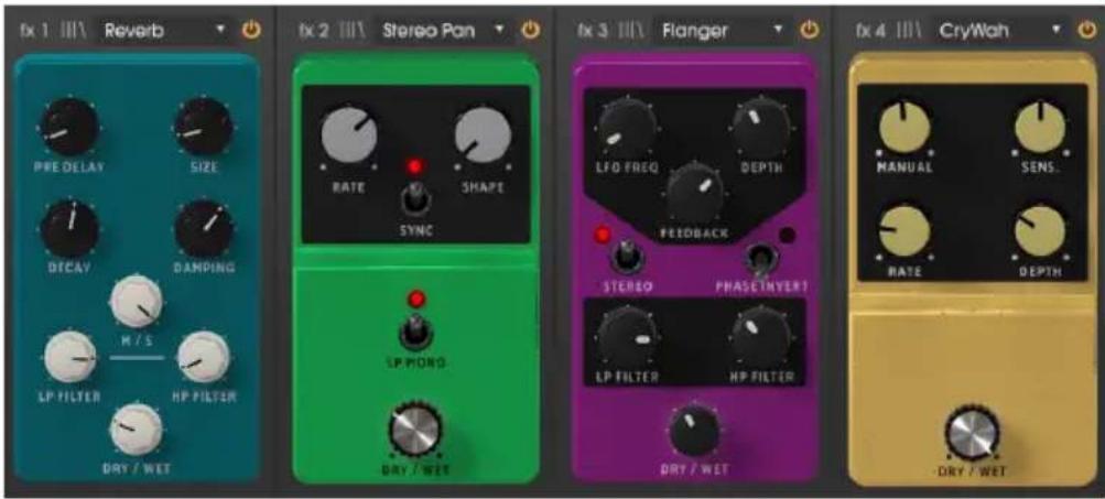 Arturia Stage73 V2 - Effets - 1