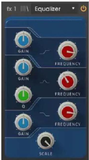 Arturia Stage73 V2 - Pédale Equilizer - 1