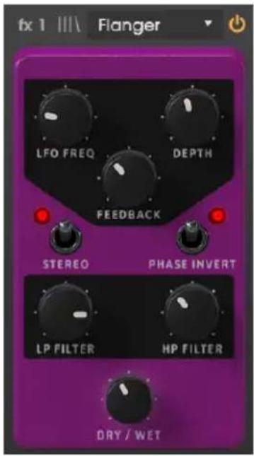 Arturia Stage73 V2 - Pédale Flanger - 1