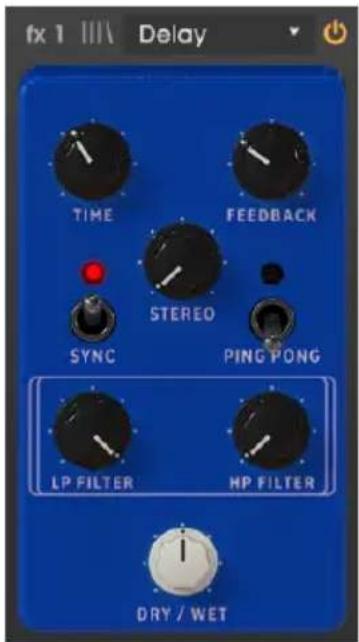 Arturia Stage73 V2 - Pédale de Delay - 1