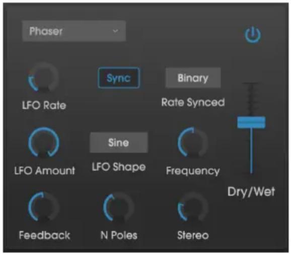 Arturia Synthi V - Phaser - 1