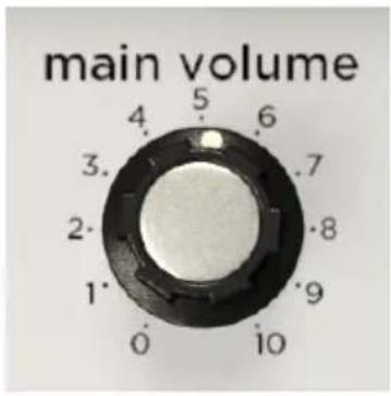 Arturia Synthi V - Potentiomètre Master Volume - 1