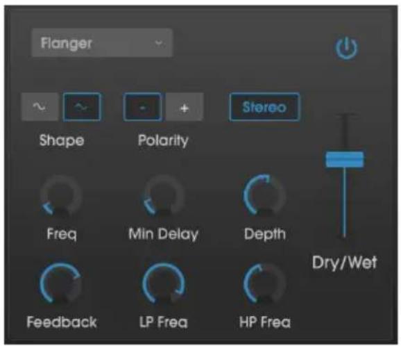 Arturia Synthi V - Flanger - 1