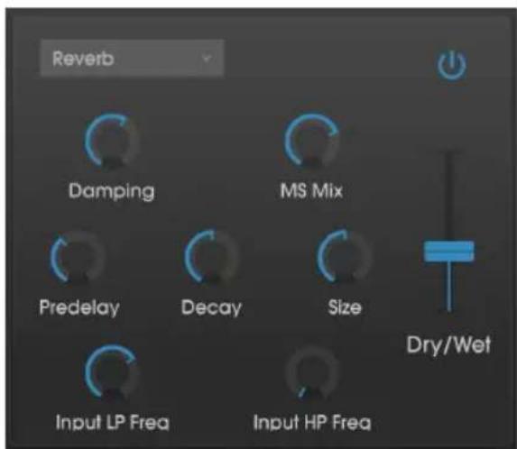 Arturia Synthi V - Reverb - 1