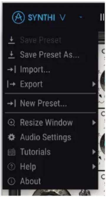 Arturia Synthi V - Utilisateurs macOS : Audio MIDI Settings - 1